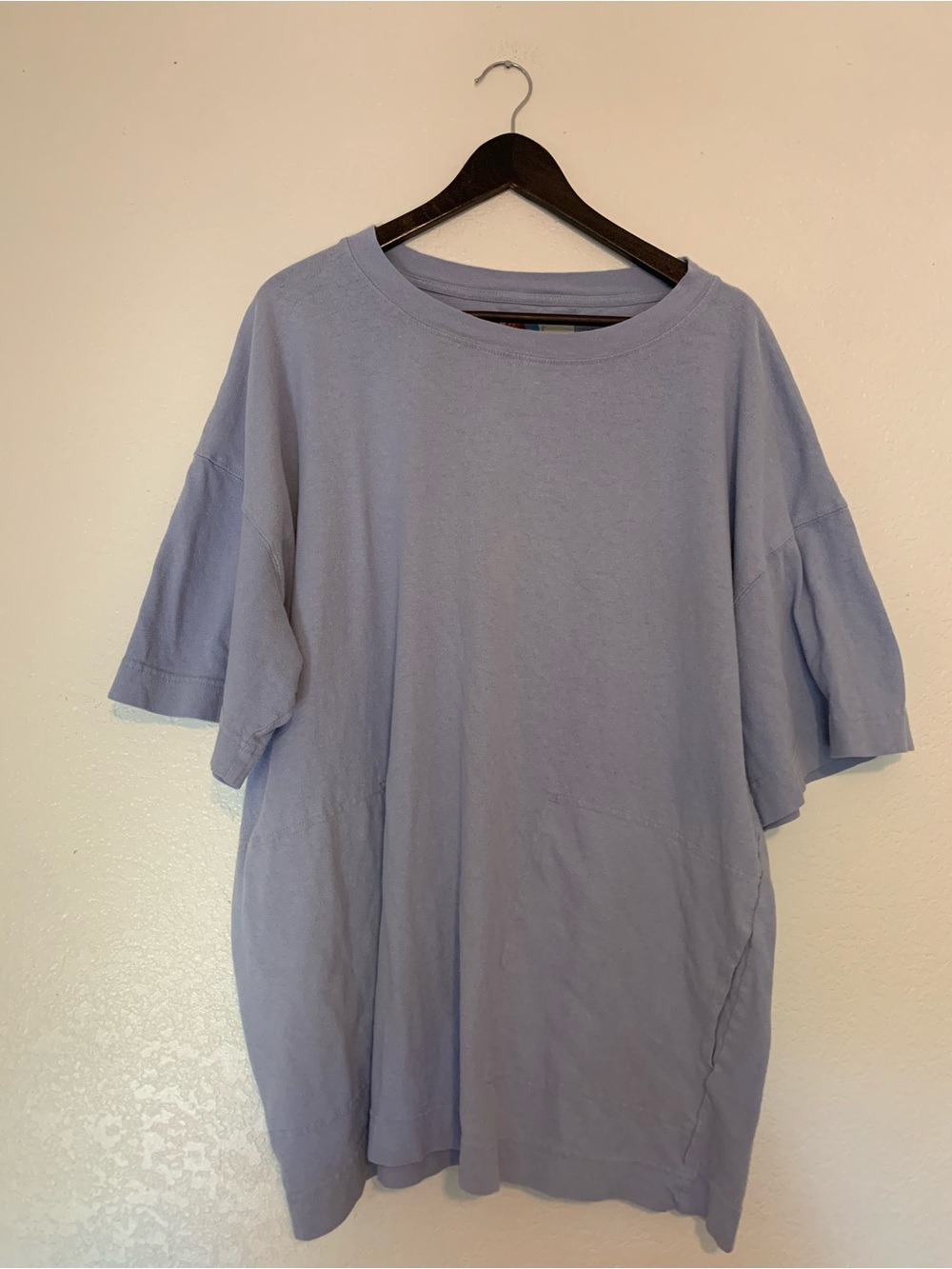 FP BEACH Lavender/periwinkle Cover-up w Pockets | 100% Cotton | S/P